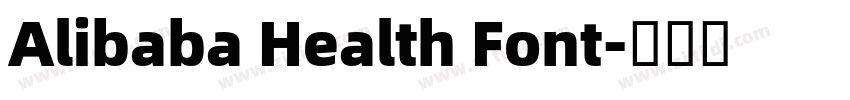 Alibaba Health Font字体转换